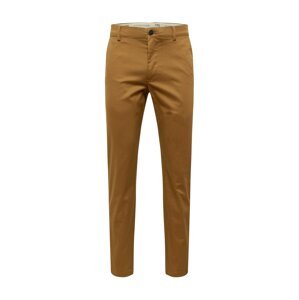 SELECTED HOMME Chino nohavice 'Buckley'  karamelová