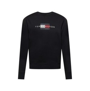 TOMMY HILFIGER Mikina  kobaltovomodrá / biela / modrosivá / červená