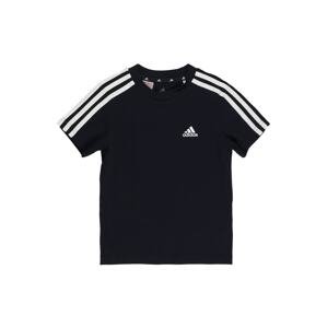 ADIDAS SPORTSWEAR Funkčné tričko 'Essentials'  tmavomodrá / biela