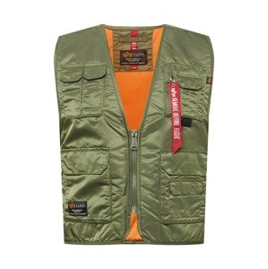 ALPHA INDUSTRIES Vesta 'Utility'  olivová / oranžová / červená