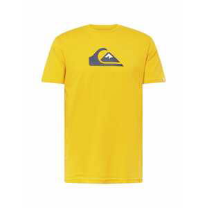QUIKSILVER Tričko  zlatá žltá / námornícka modrá / biela