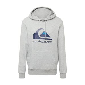 QUIKSILVER Mikina  modrá / námornícka modrá / sivá