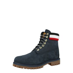 TIMBERLAND Šnurovacie čižmy  námornícka modrá / biela / červená / čierna