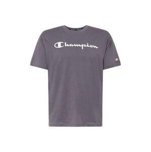 Champion Authentic Athletic Apparel Tričko  tmavosivá / biela