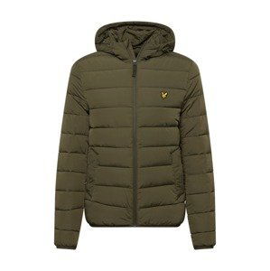 Lyle & Scott Prechodná bunda  žltá / kaki / čierna