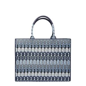 FURLA Shopper 'Opportunity'  námornícka modrá / modrá denim / biela