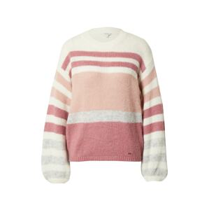 Pepe Jeans Sveter 'MIMIE'  biela / rosé / béžová