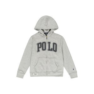 Polo Ralph Lauren Tepláková bunda  sivá / čierna / biela