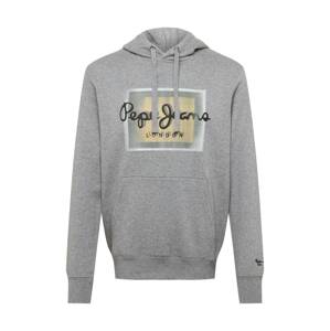 Pepe Jeans Sweatshirt 'IÑAKI'  nebielená / svetlosivá / čierna / biela