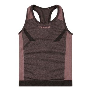 Hummel Sporttop 'SPIN'  čierna / rosé / svetlofialová