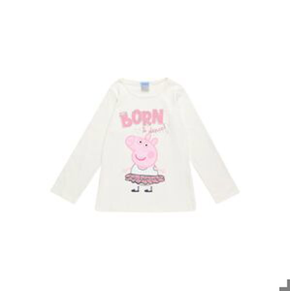 Peppa Pig Tričko  tmavomodrá / sivá / ružová / biela