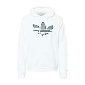 ADIDAS ORIGINALS Mikina  biela / čierna / modrosivá