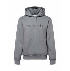 Carhartt WIP Mikina  striebornosivá