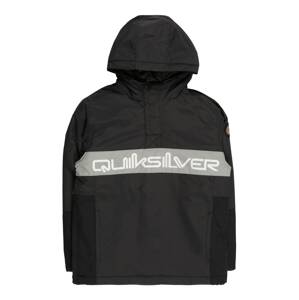 QUIKSILVER Jacke 'TAZAWA YOUTH'  hnedá / svetlosivá / biela