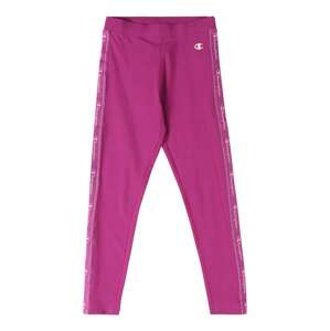 Champion Authentic Athletic Apparel Leggings  orchideová / biela