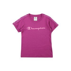 Champion Authentic Athletic Apparel T-Shirt  orchideová / biela