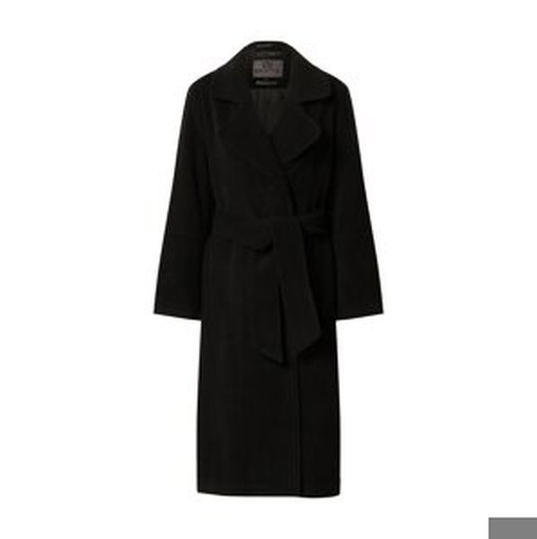 Brixtol Textiles Prechodný kabát 'Mika'  čierna