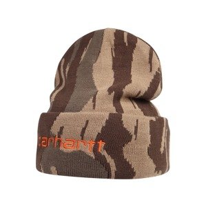 Carhartt WIP Čiapky 'Script'  hnedá / tmavobéžová / žltohnedá