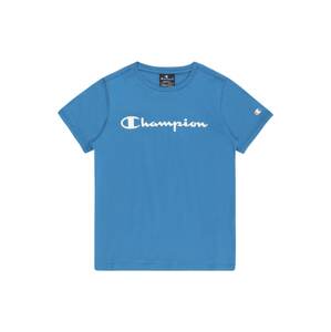 Champion Authentic Athletic Apparel Tričko 'Crewneck'  modrá / biela