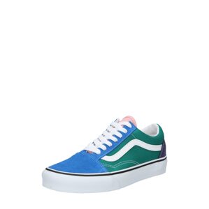 VANS Nízke tenisky 'Old Skool'  námornícka modrá / nebesky modrá / trávovo zelená / biela