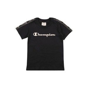 Champion Authentic Athletic Apparel Tričko  béžová / čierna