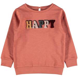 NAME IT Sweatshirt 'Nala'  melónová / burgundská / pastelovo ružová / tmavosivá / šafránová