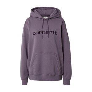 Carhartt WIP Mikina  baklažánová / svetlofialová