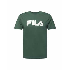 FILA Tričko 'Pure'  zelená / biela