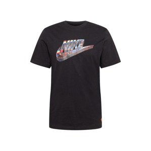 Nike Sportswear Tričko  modrá / žltá / červená / čierna