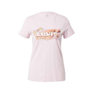 LEVI'S ® Tričko 'The Perfect Tee'  mätová / mandarínková / rosé / biela