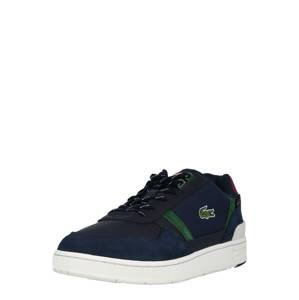 LACOSTE Sneaker  námornícka modrá / biela / zelená / tmavomodrá