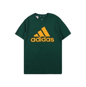 ADIDAS PERFORMANCE Funkčné tričko  jedľová / šafránová