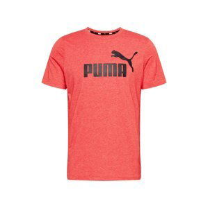 PUMA Tričko  červená / čierna