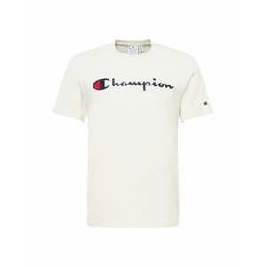 Champion Authentic Athletic Apparel T-Shirt  námornícka modrá / šedobiela / červená