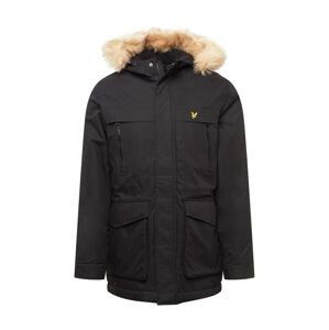 Lyle & Scott Zimná parka  béžová / čierna