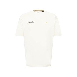 Lyle & Scott Tričko  svetložltá