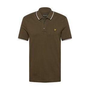 Lyle & Scott Tričko  zlatá / olivová / čierna / biela