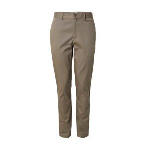 DAN FOX APPAREL Chino nohavice 'Elias'  svetlohnedá