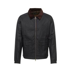 Barbour Jacke  námornícka modrá / tmavočervená