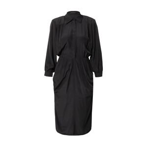 Sisley Košeľové šaty  čierna
