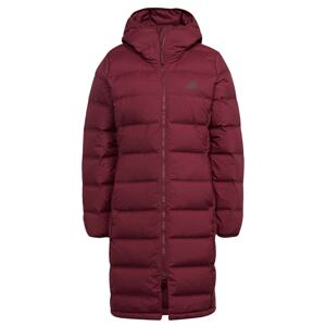 ADIDAS PERFORMANCE Outdoorová bunda 'Helionic'  burgundská / sivá