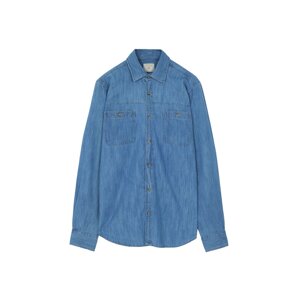 Scalpers Hemd 'Harbour'  modrá denim