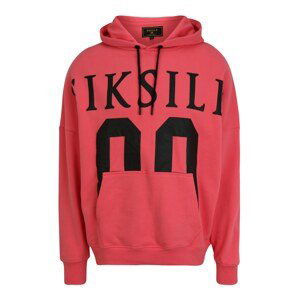 SikSilk Mikina  červená / čierna