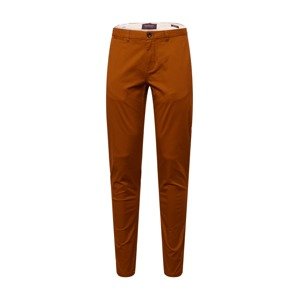 SCOTCH & SODA Chino nohavice  hnedá