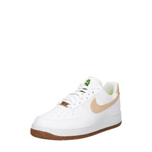 Nike Sportswear Nízke tenisky 'Force 1 '07 LV8'  biela / svetlohnedá