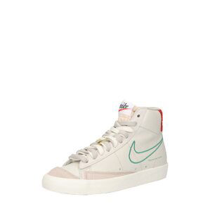 Nike Sportswear Členkové tenisky 'Blazer Mid '77 SE'  červená / modrá / telová / nebielená / nefritová