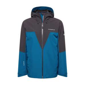 JACK WOLFSKIN Outdoorová bunda 'Rhapsody'  nebesky modrá / čierna / biela