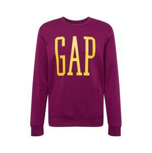 GAP Sweatshirt  slivková / žltá