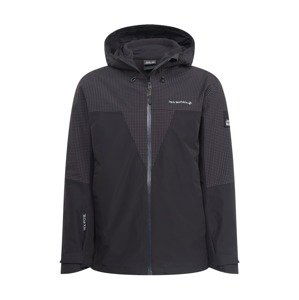 JACK WOLFSKIN Outdoorová bunda 'DNA RHAPSODY'  čierna / biela