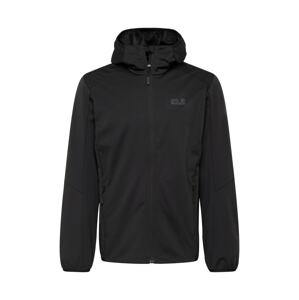 JACK WOLFSKIN Outdoorová bunda  čierna